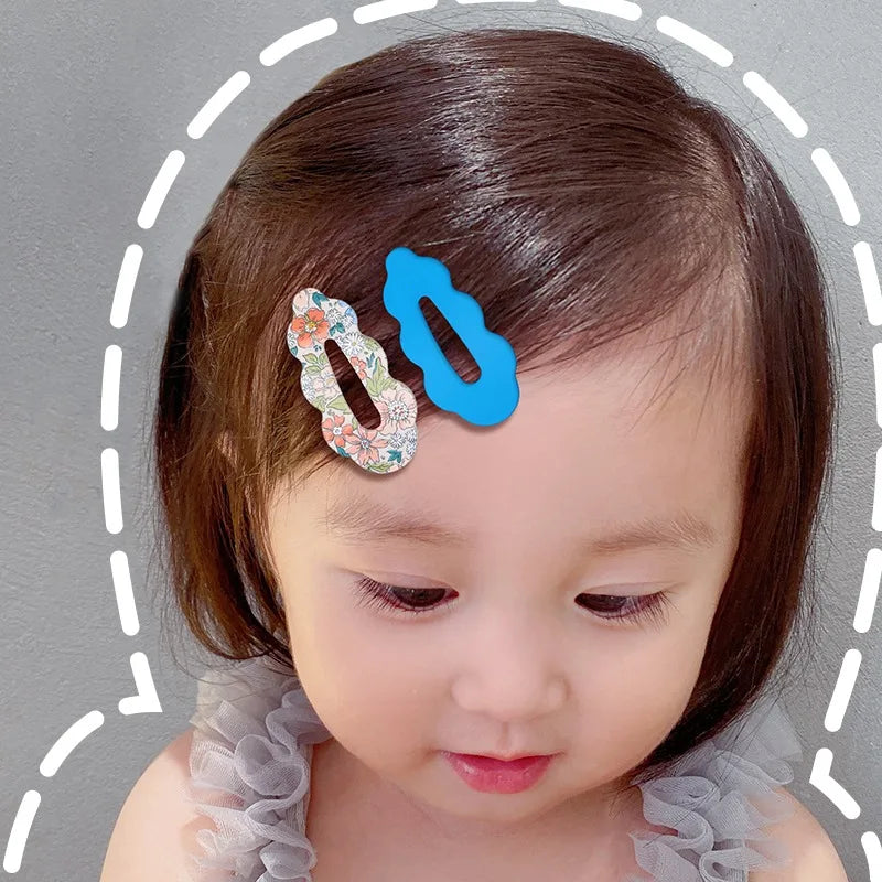 2025 Cute Cartoon Baby Hairpins Set Children Girls Kids Kawaii Hair Clips Pin Barrettes Accessories Hairgrips Headdress Headwear