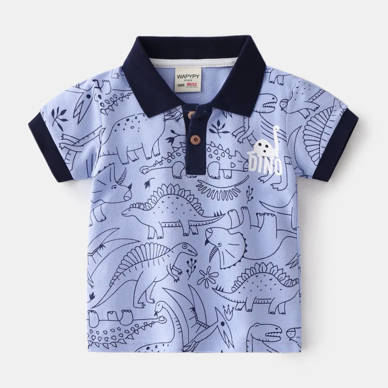 Kids Polo T Shirts Solid Cotton Boys Sport Polo T-Shirts Children's Tops Fashion Kids Clothes Summer Children Polo Tees