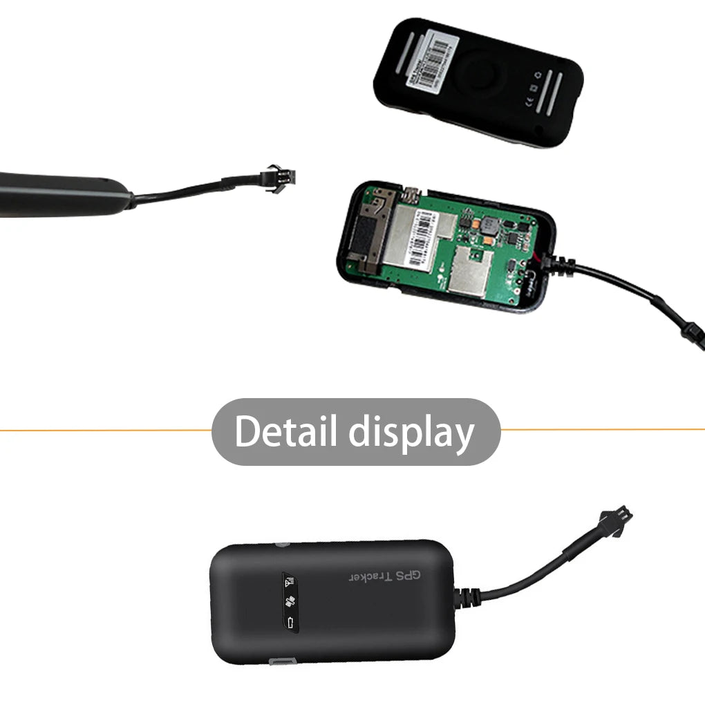 Car GPS Tracker GT02AAccurate Positioner Historical Trace Playback Anti-lost Locator with LED Indicator Vehicle Tracking Device