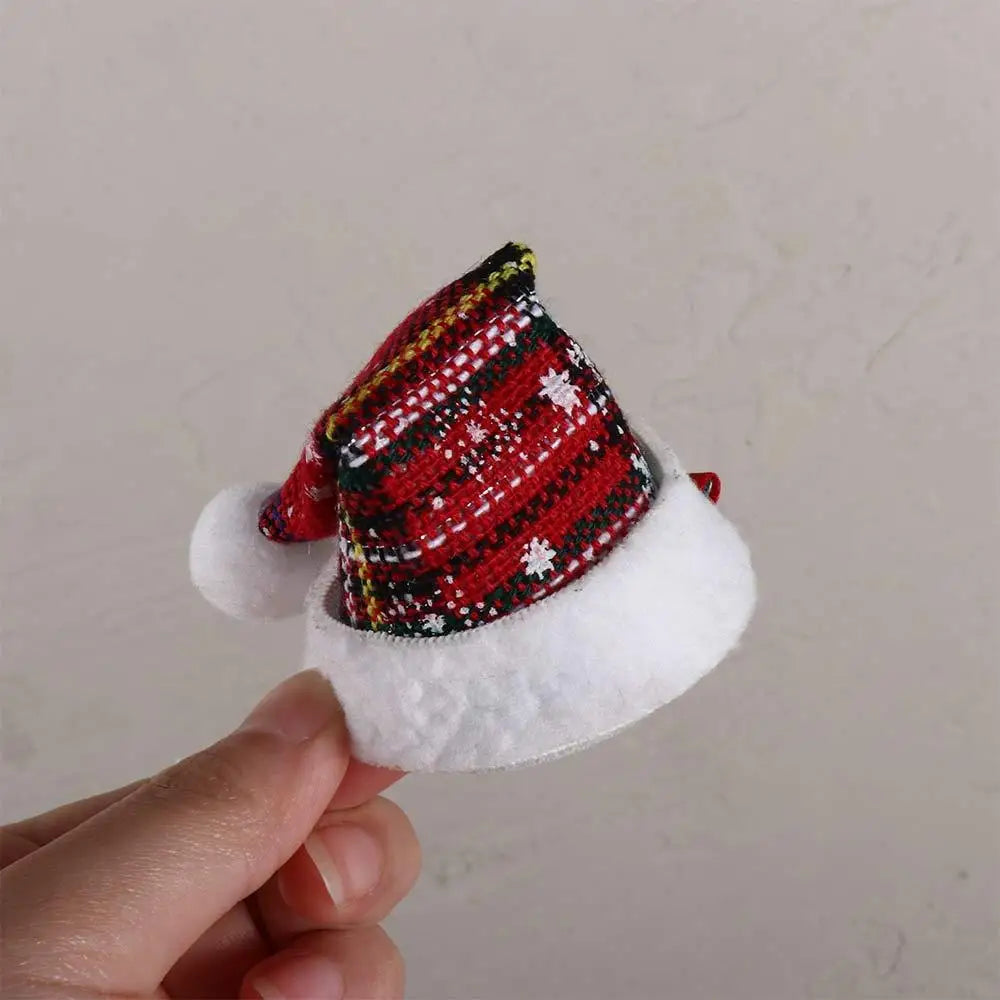 Cap Santa Claus Kids Gifts Christmas Costume Dress Up Korean Hair Accessories Children Hair Clip Christmas Hat Hairpin