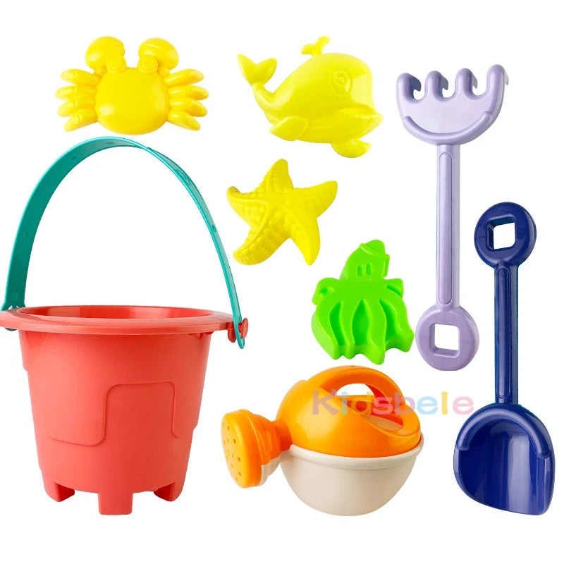 Kids Beach Toys Baby Beach Play Toys Sandbox Kit Summer Toys Beach Accessories Sand Water Game Tools Bath Toy For Baby