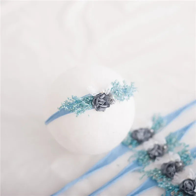 Kids Toddler  Newborn Headband  Baby Girl Hearband Hair Accessories Flower Girl Headwear Newborn Photography Props