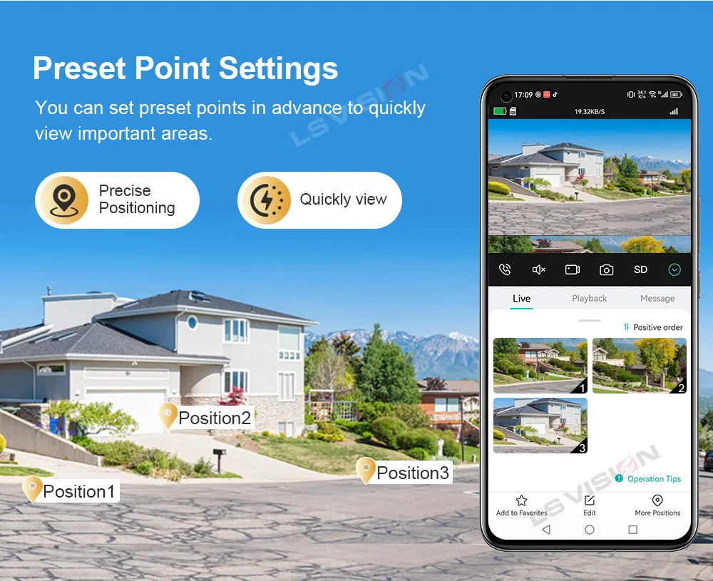 LS VISION 4G WiFi Solar Powered CCTV Camera AOV 7/24 Network Home Security AI Popular Outdoor Solar Network Camera