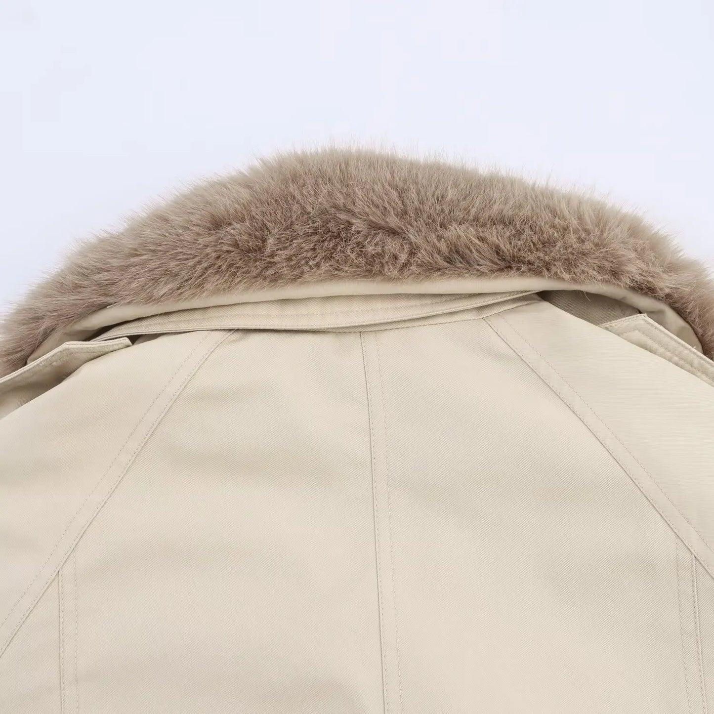 HH Women Elegant Casual Loose Jackets Fashion Woman Street Style Lapel Double-Breasted Pocket Decoration Slim Short Coats