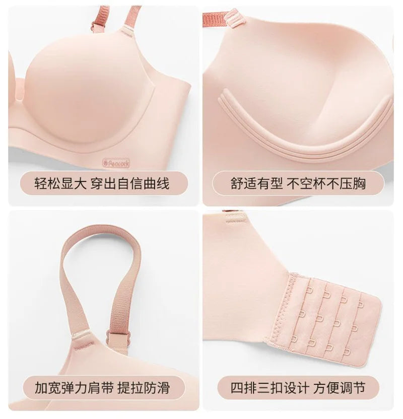 Ropa Interior Femenina Lingerie Set for Women Korean Style Push Up Bra And Panty Set Women's Panties Underwear Mujer Bralette