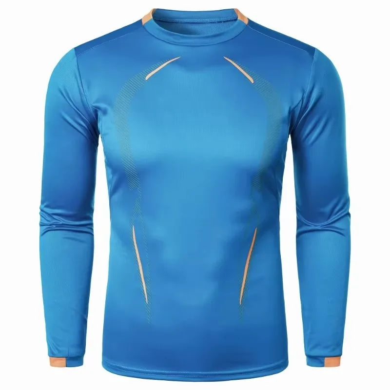 Men's Sports Training Long Sleeve Quick-dry T-shirt Fitness Lightweight cycling Streetwear Breathable Oversized T Shirts for Men