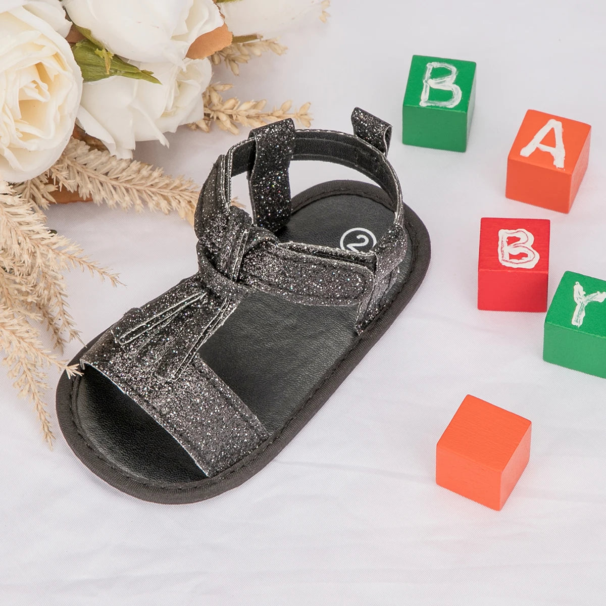 Summer Baby Toddler Shoes 0-18 Months Baby Soft Bottom Non-slip Head Wrapped Anti-collision Hundred Sandals Classic Bear Shoes