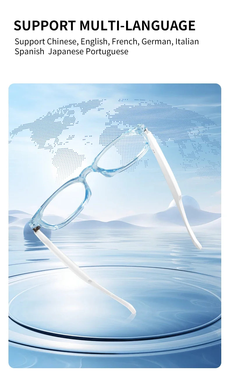 GS07 Upgrade Smart Glasses With Camera Video Recording AI Photo Recognition Bluetooth Call Translation sports spectacles