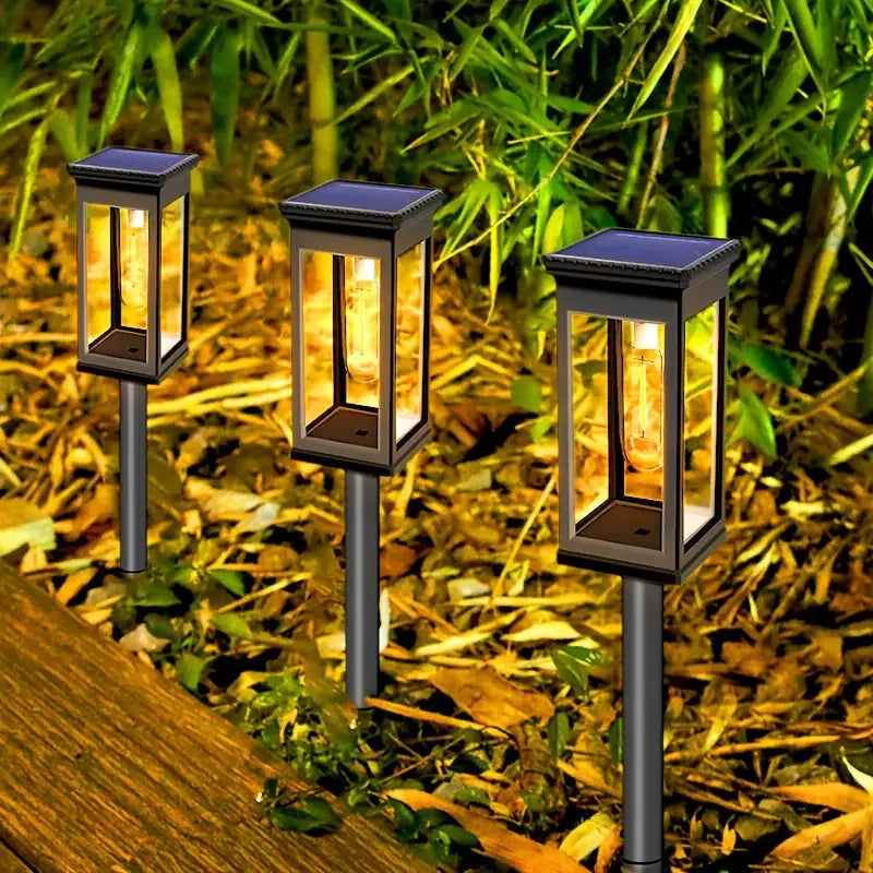 Outdoor Solar Street Lights Courtyard Lawns Walking Paths Lane Decorations Garden Paths Terraces Landscape Lighting