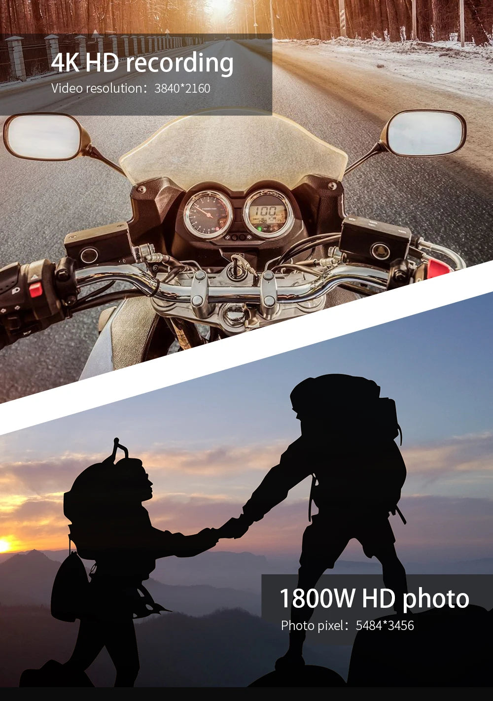 4K HD Glasses Camera Video Driving Record Cycling Video Smart Glasses With Eyewear Camcorder For Outdoor Mini Camera