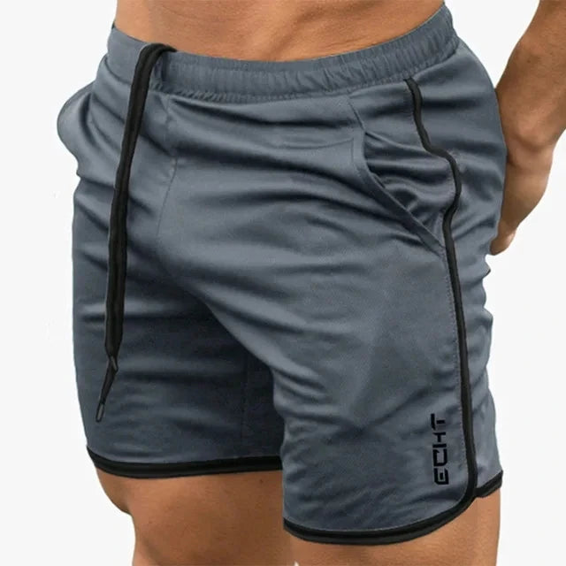 ECHT Summer Running Shorts Men Sports Jogging Fitness Shorts Quick Dry Mens Gym Men Shorts Sport gyms Short Pants men