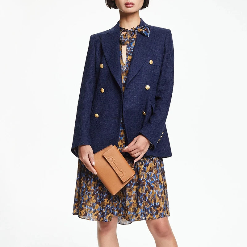 Women's Dress New Popular Fashion Party Long Sleeved Shirt Female Dress Layered Skirt Hem Design Leisure Office Ladies Dress