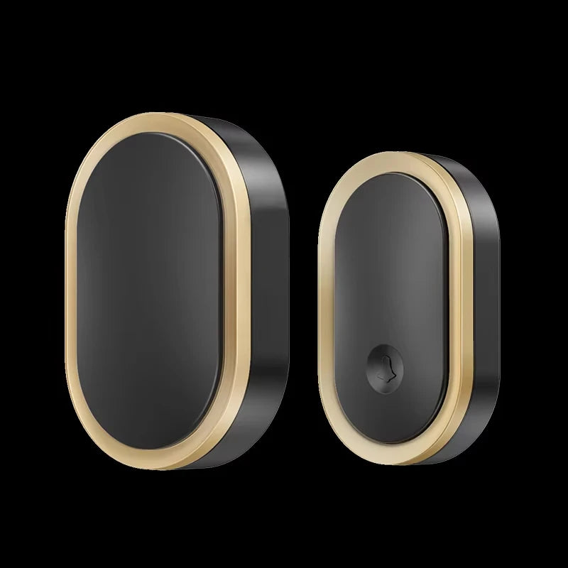 Wireless Doorbell Intelligent Welcome Door Bell 300M/984 FT  Home Smart Doorbell US EU Plug Chime Kit LED Flash Security Alarm