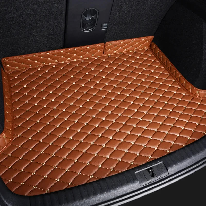 Car Trunk Mats For Hyundai Kona Kauai OS 2018~2022 Waterproof
