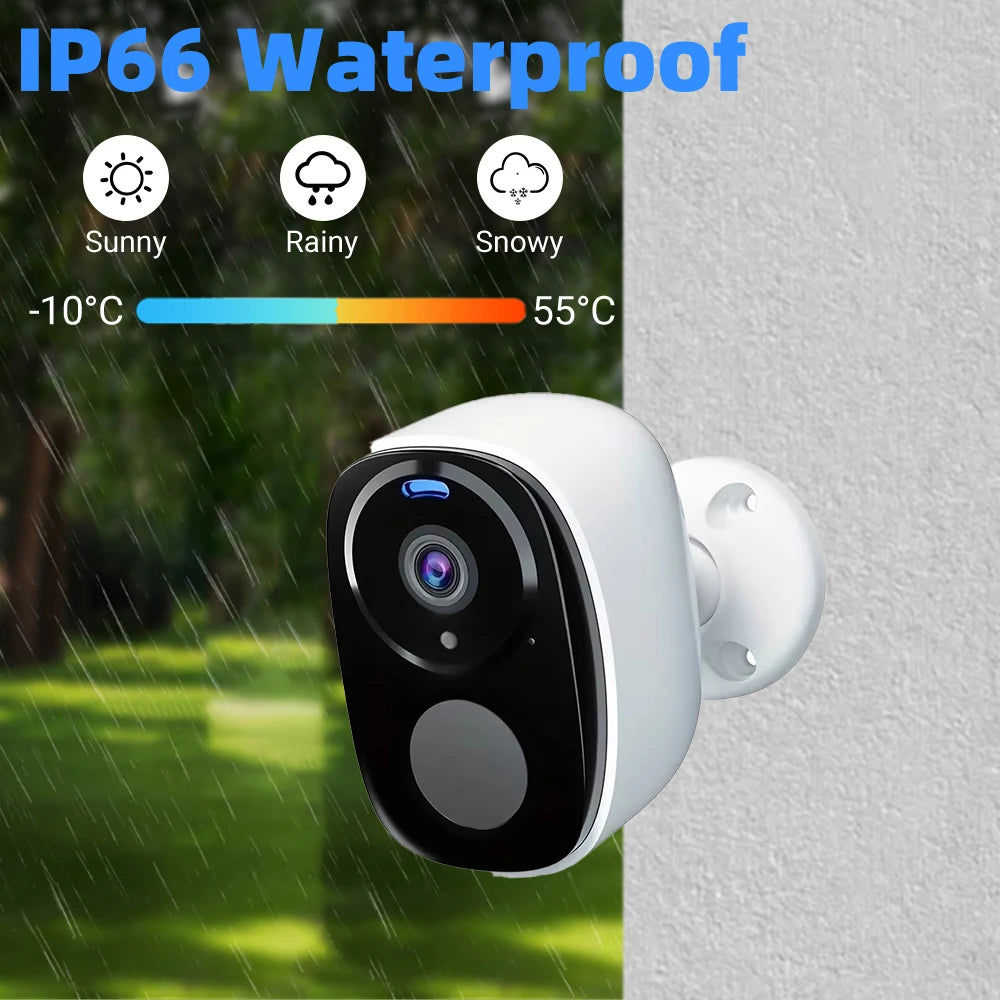 2K 5MP 4G Solar Security Camera Wireless Outdoor Color Night Vision PIR Motion Waterproof Solar/Battery Powered No WiFi Needed