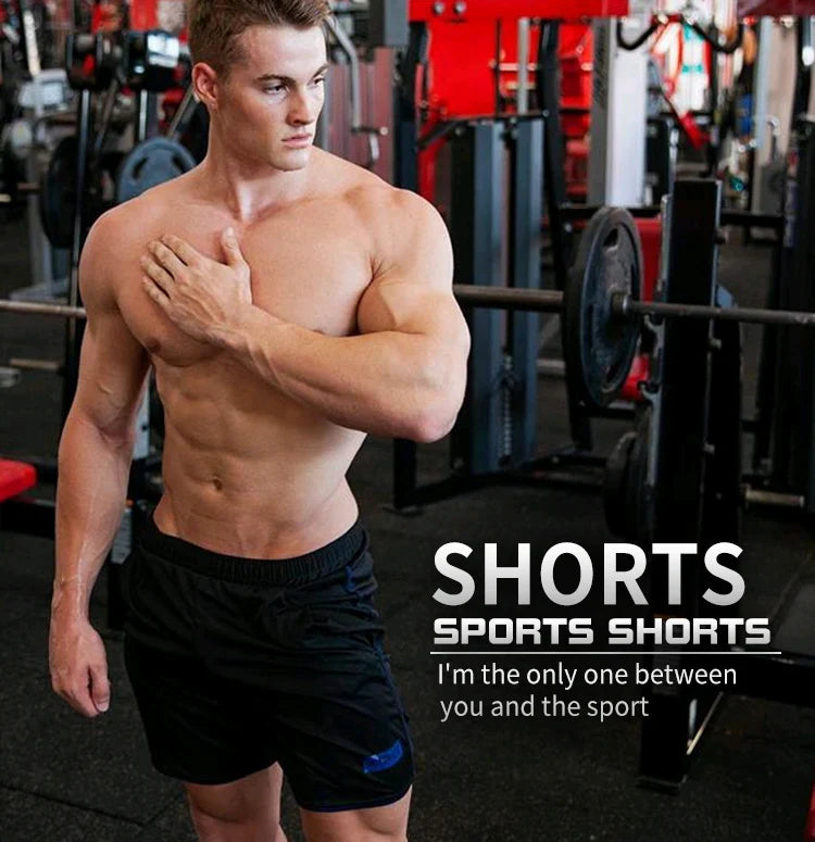 ECHT Summer Running Shorts Men Sports Jogging Fitness Shorts Quick Dry Mens Gym Men Shorts Sport gyms Short Pants men