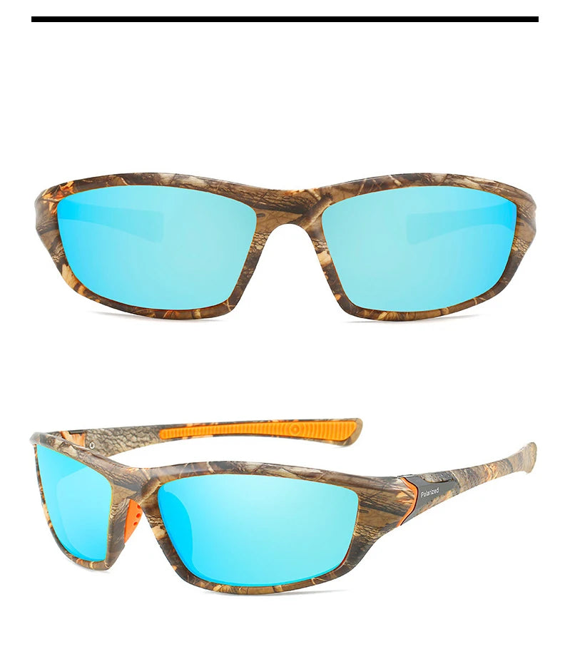 2023 High Definition Polarized Sunglasses for Men Women Outdoor Sport Fishing Sun Glasses UV400 Protection Driving Eyeglasses