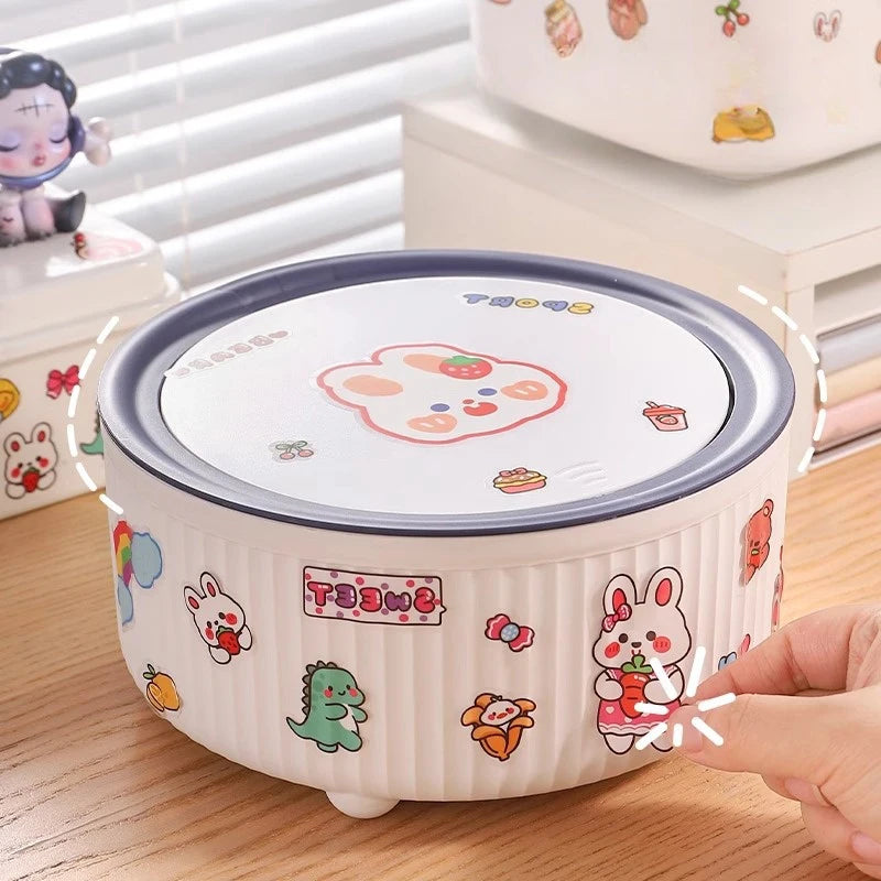 Kawaii Children Hair Accessories Storage Box High-capacity Girl Headgear Hair Clip Hair Hoop Headstring Hair Ring Jewelry Box