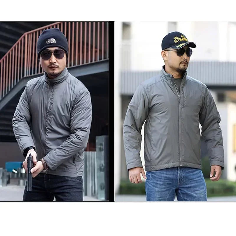 Winter Tactical Jackets Male Warm Men Jackets Waterproof Outdoor Fishing Hiking Hunting Thermal Camping Cargo Coats Lightweight