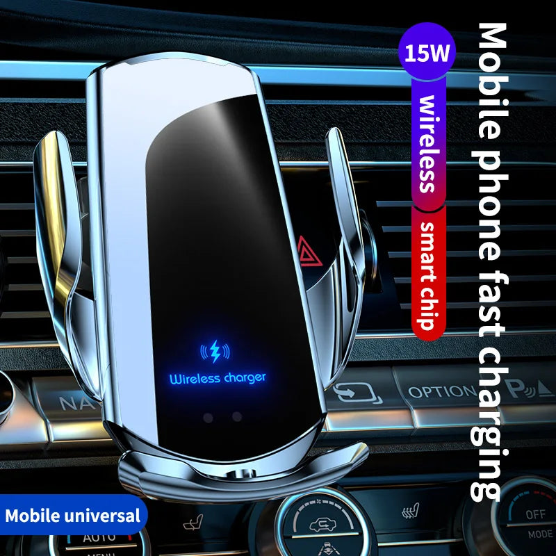 Car Phone Holder For Honda Accord MK10 MK10.5 2018 2019 2020-2022 Mobile Phone Mounts Car Wireless Charging Special Fixed Base