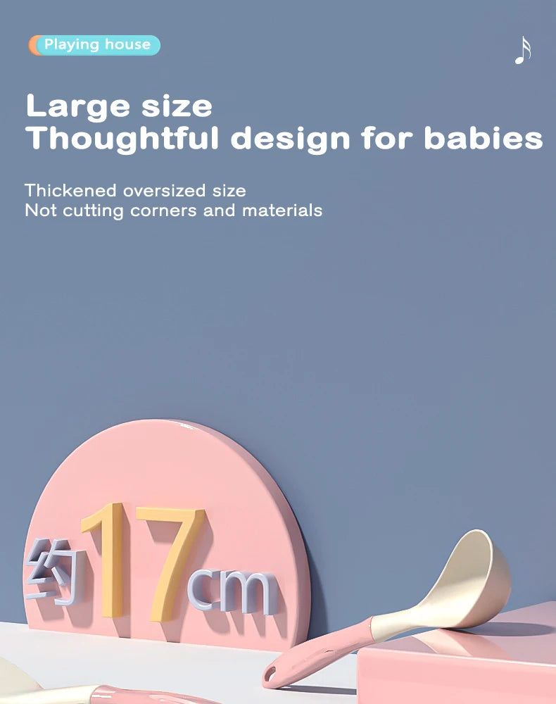 Kids Kitchen Toy Accessories, Pretend Cooking Playset with Play Pots and Pans, Utensils Cookware Toys, Play Food Set, Toy Veget