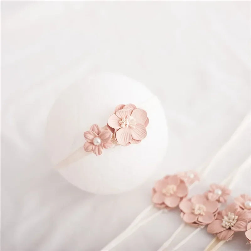 Kids Toddler  Newborn Headband  Baby Girl Hearband Hair Accessories Flower Girl Headwear Newborn Photography Props