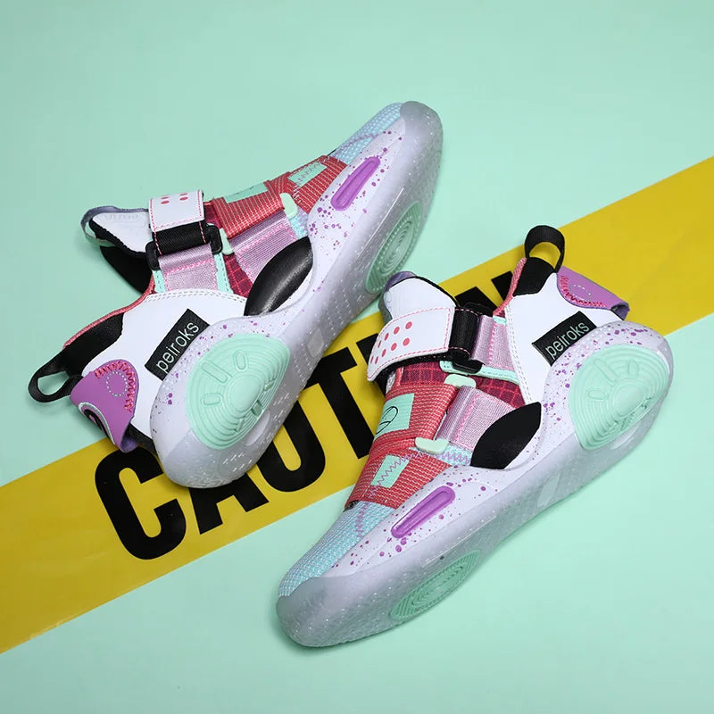 2025 New Children's Basketball Shoes For Boys Girls Non-slip Kids Sport Shoes Lightweight Outdoor Sneakers Trainers Footwear