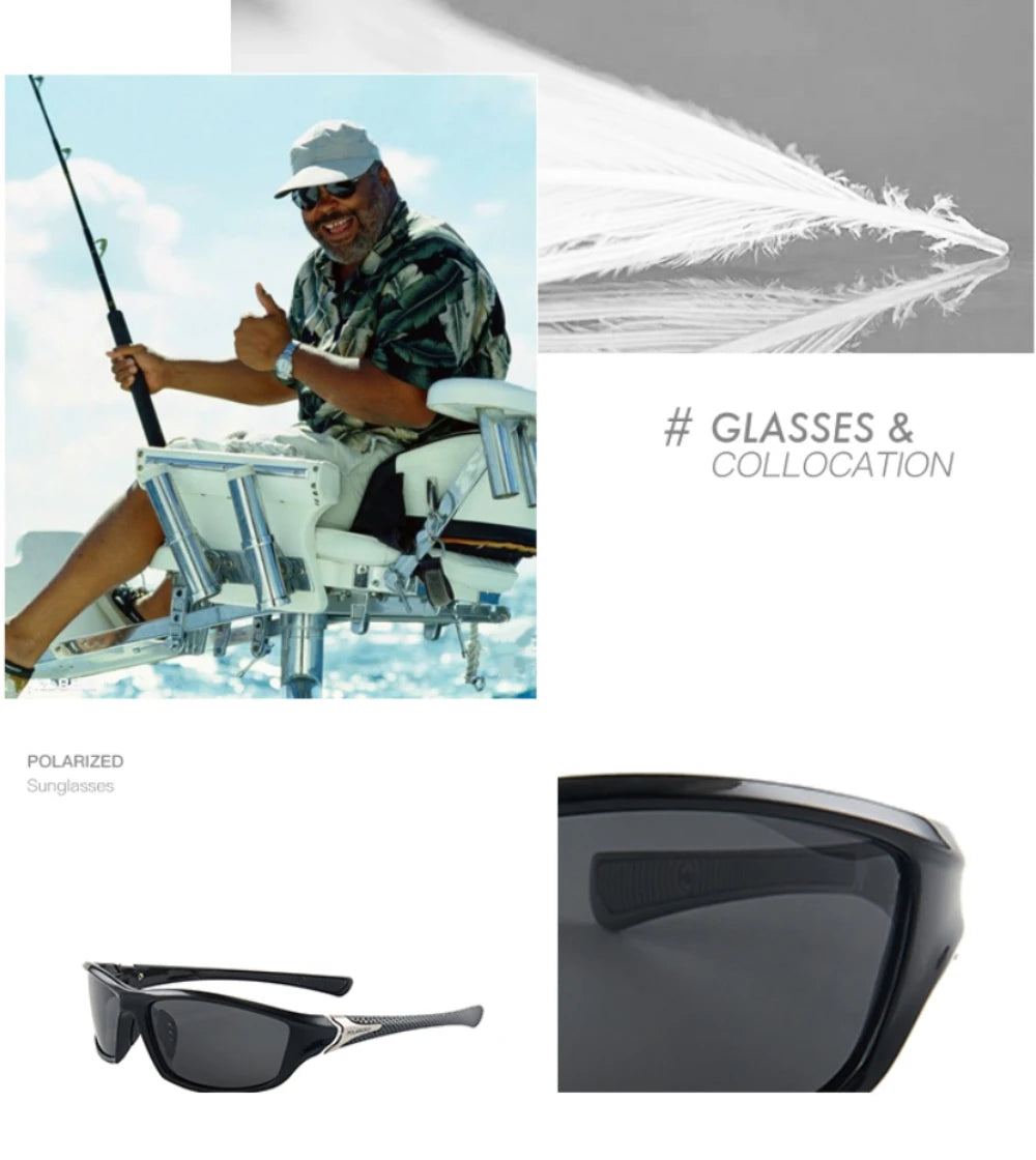 Polarized Fishing Sunglasses 2022 Men Women Sun Glasses Camping Hiking Driving Eyewear Outdoor Sports Goggles UV400 Sunglasses