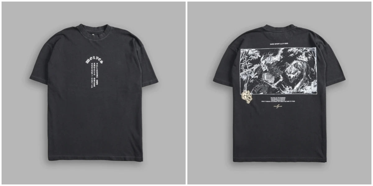 DARC SPORT "PREMIUM" OVERSIZED TEE Black COTTON Men T-Shirts Loose Casual Men Women TShirt Unisex Hip Hop Sports Tee Top US SIZE