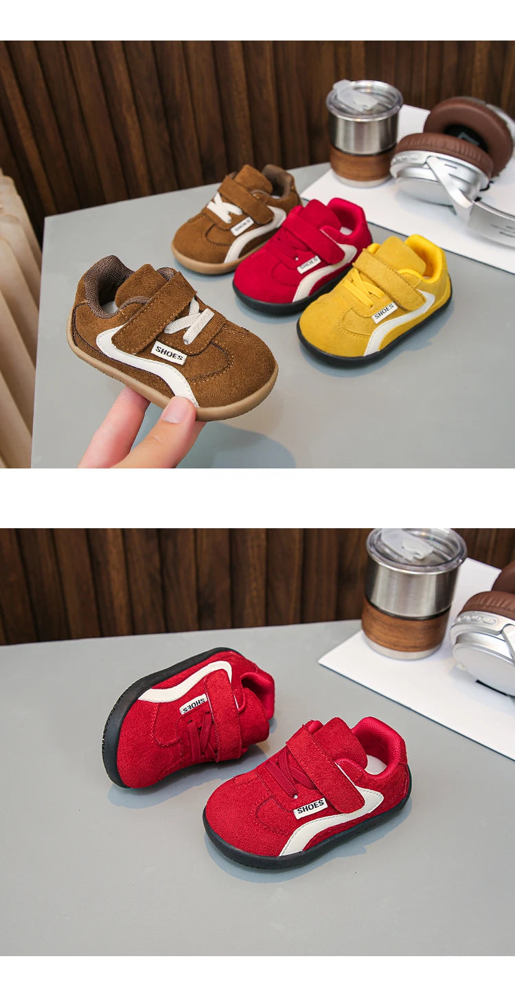 Kids Casual Shoes Sneakers Boys Sport Breathable Tennis Sneaker Baby Children Girls Shoes Spring Fashion Flat Running Shoe 17-26