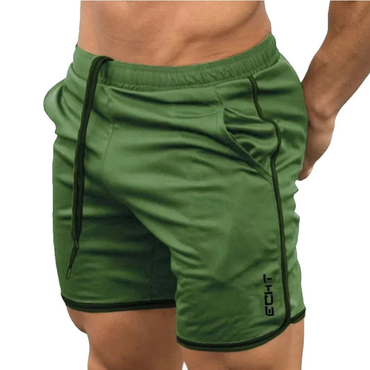 ECHT Summer Running Shorts Men Sports Jogging Fitness Shorts Quick Dry Mens Gym Men Shorts Sport gyms Short Pants men