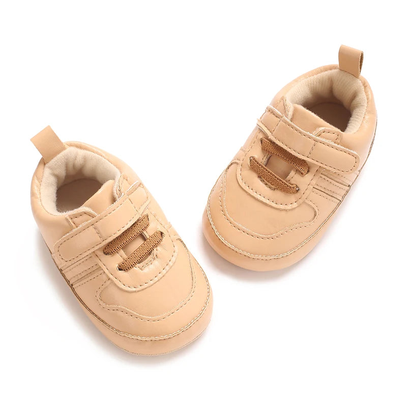 Baby Shoes 0-1 Year Old Baby Shoes Soft Cloth Sole Anti Slip Learning Shoes For Toddlers White Shoes For Sports Shoes