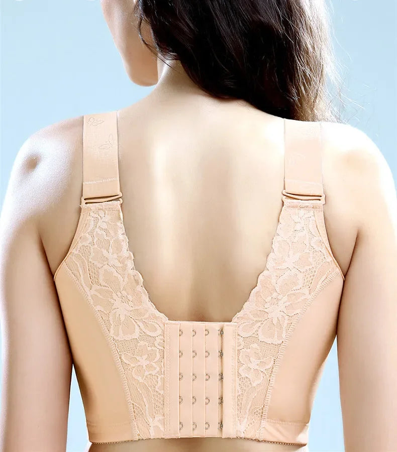Women's Bra Female Lingerie Lace Bra Women Underwear Push Up Bra Backless Bra Embroidery Bras for Women Big Size Sexy Bra Tops