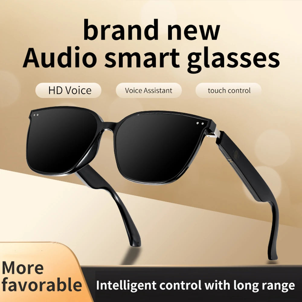 Smart Sunglasses Bluetooth glasses,Wireless HD UV Protective Lens Eyewear Waterproof Speaker,listen to songs, talk sunglasses