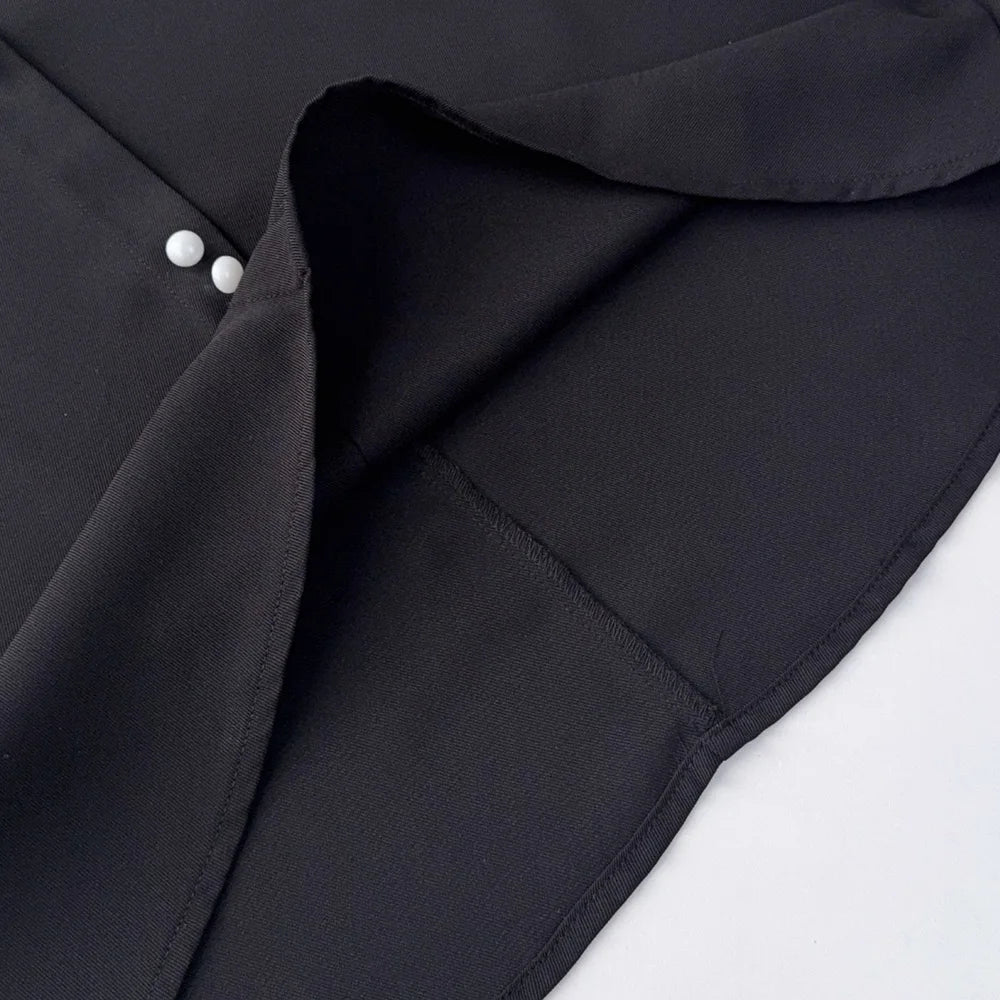 Korean Version Black Sleeveless Kids Clothes Summer New Bow Decoration Girls Dress Birthday Party Princess Dresses 2-7 Years Old