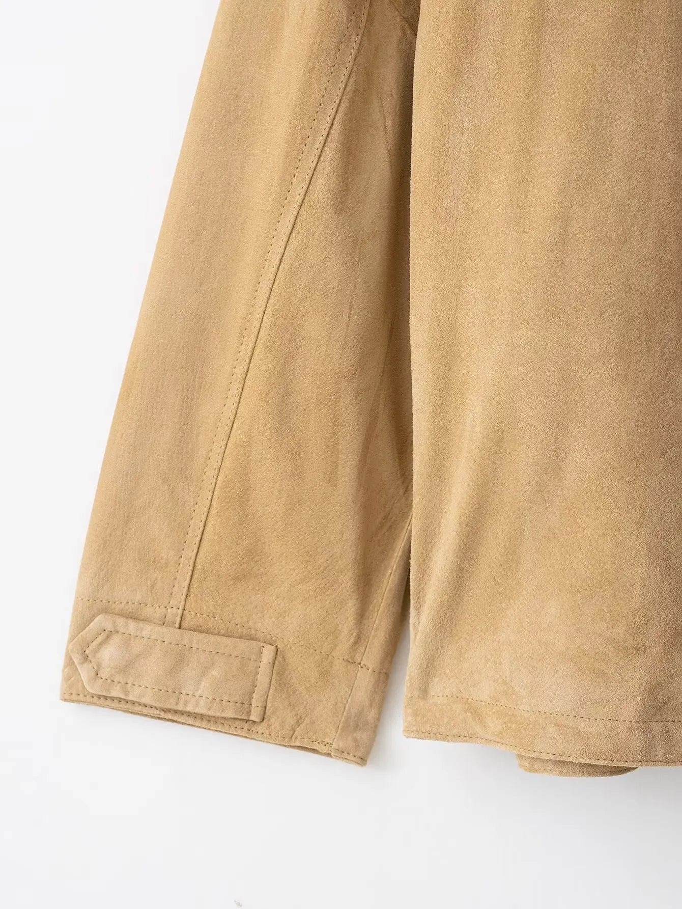 HH Woman's Fashion Jackets Solid Turn-Down Collar Long-Sleeved Pockets Single-Breasted Female Autumn Casual Loose Coats