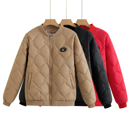 NEW Quilted Jacket Women Padded Jackets for Women Long Sleeve Winter Coat Female Outerwears