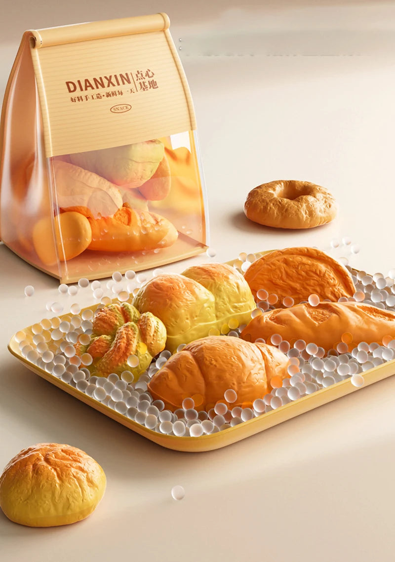 Children Pretend Play Kitchen Toys Sets Simulation Dessert Bread Food Cooking Games Play House Party Activities Games Girl Toys