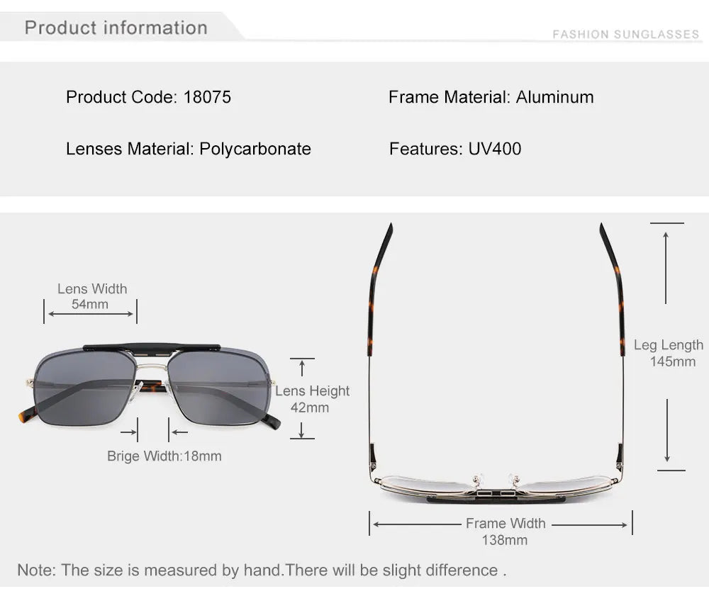 Polarized Sunglasses For Men Magnetic Clip On Sunglasses Retro Luxury Sun Glasses Men's Sunglass Eyeglasses Frames Myopia 2022