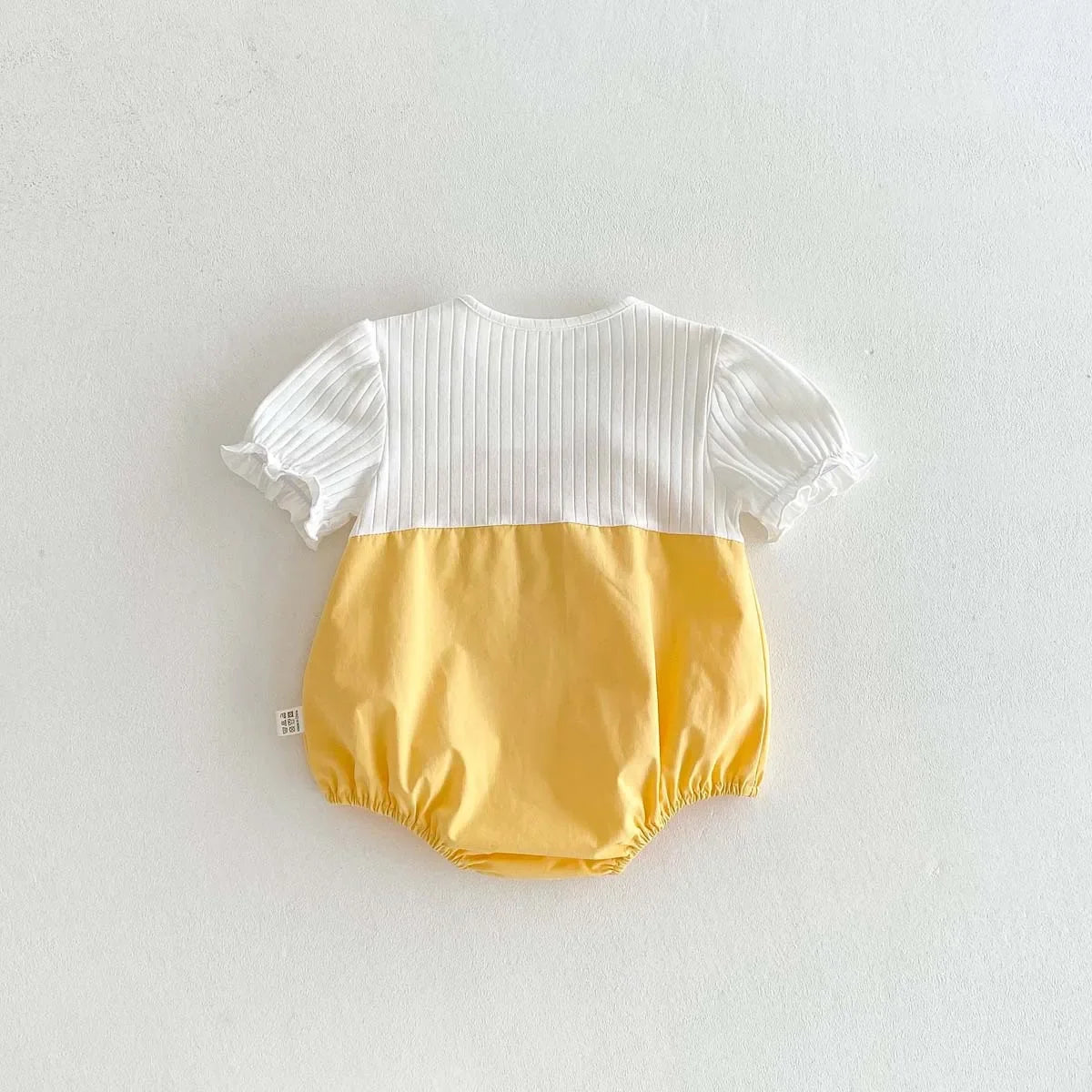 Baby Clothes Summer New Female Baby Strap Fake Two Piece Jumpsuit Newborn Super Cute Duckling