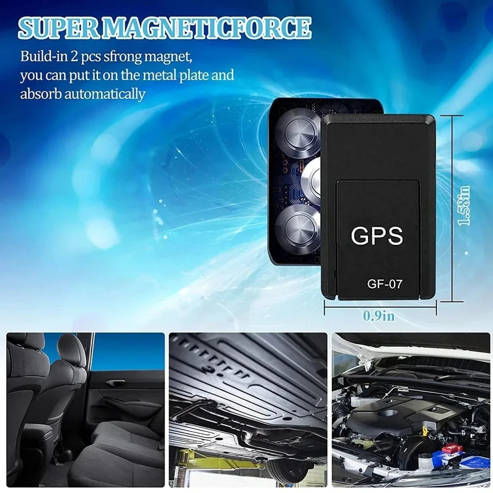 Gps Locator Remote Small Strong Magnetic Car Vehicle Anti-Theft and Loss Prevention Tracker Car Tracking Artifact Gf-07