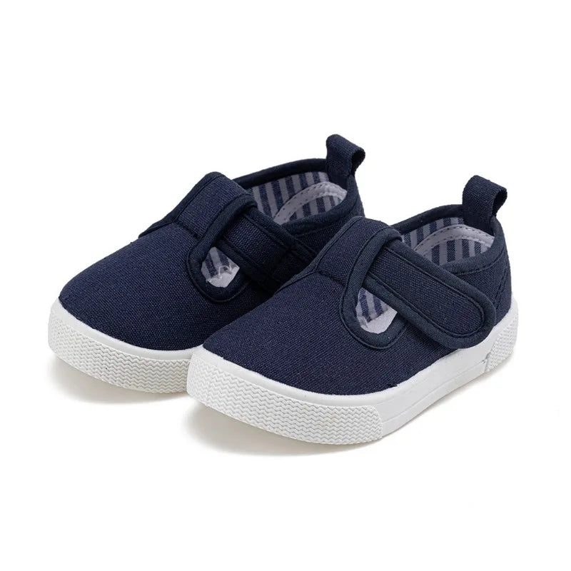 Kids Shoes 2023 Spring Autumn Children's Canvas Shoe Korean Solid Girl's Sneakers Soft Sole Toddler Shoes for Boy Tenis Infantil