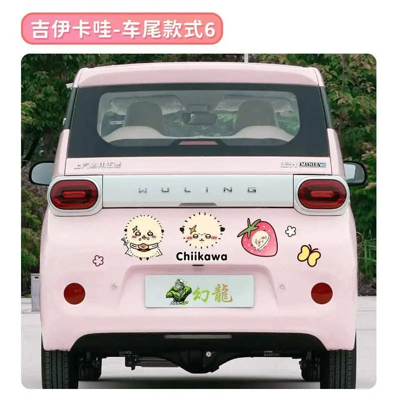 Stickers Car Accessories Decorate Hachi ware Usagi Car Accessories Gift