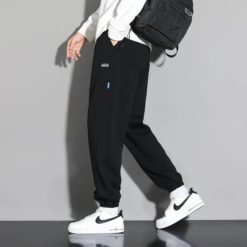 Big Size 10XL Men Pants Fleece Lined Jogger Trouser Male Plus Large 9XL 8XL Winter Autumn Bootcut Cuffed Elastic Sweatpant Loose