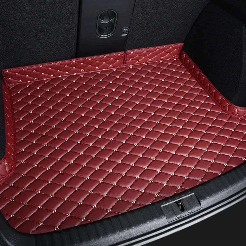 Car Trunk Mats For Hyundai Kona Kauai OS 2018~2022 Waterproof