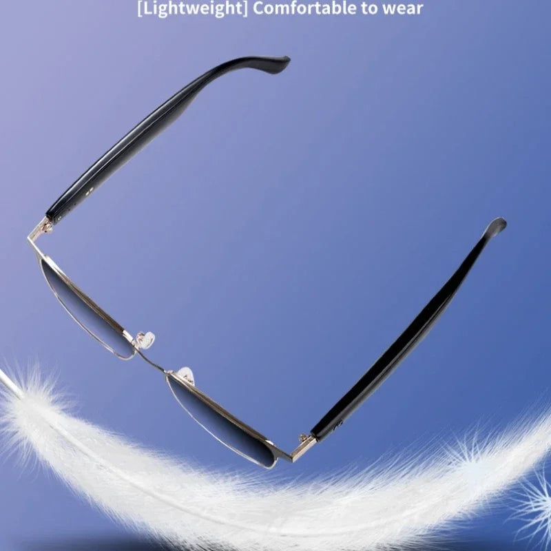 GS06 Upgrade Smart Glasses With Camera Video Recording AI Photo Recognition Bluetooth Call Translation Voice Assistant Glasses