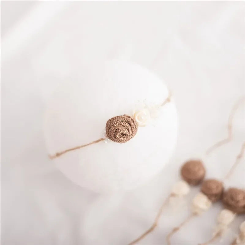 Kids Toddler  Newborn Headband  Baby Girl Hearband Hair Accessories Flower Girl Headwear Newborn Photography Props