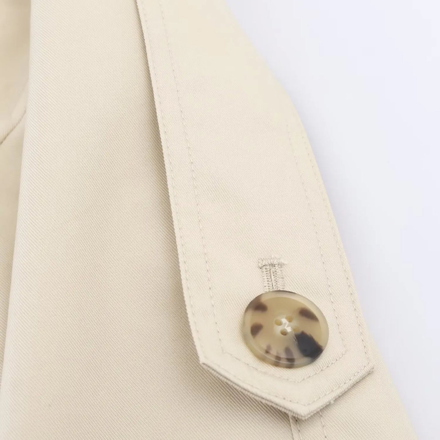 HH Women Elegant Casual Loose Jackets Fashion Woman Street Style Lapel Double-Breasted Pocket Decoration Slim Short Coats