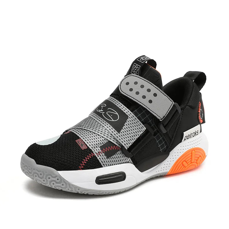 2024 New Children's Basketball Shoes For Boys Girls Non-slip Kids Sport Shoes Lightweight Outdoor Sneakers Trainers Footwear