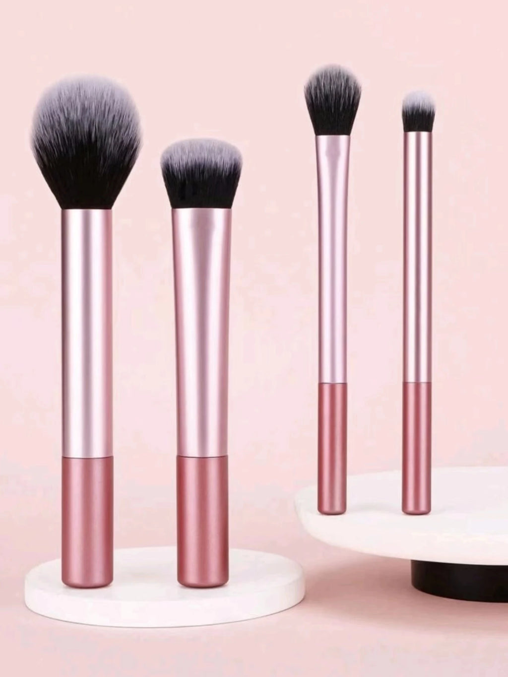 4 Long tube Makeup Brushes